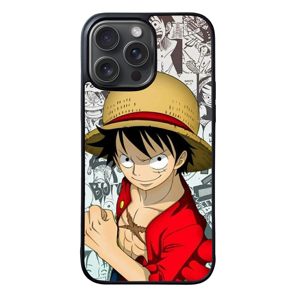 One Piece Luffy comis Case iPhone 15 Pro BC1574