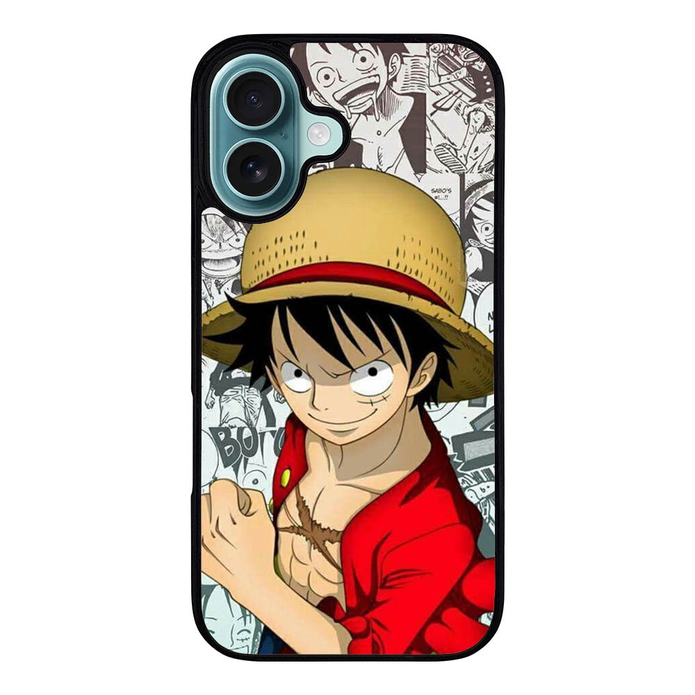 One Piece Luffy comis Case iPhone 16 Plus BC1574