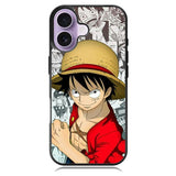 One Piece Luffy comis iPhone 17 Case BC1574