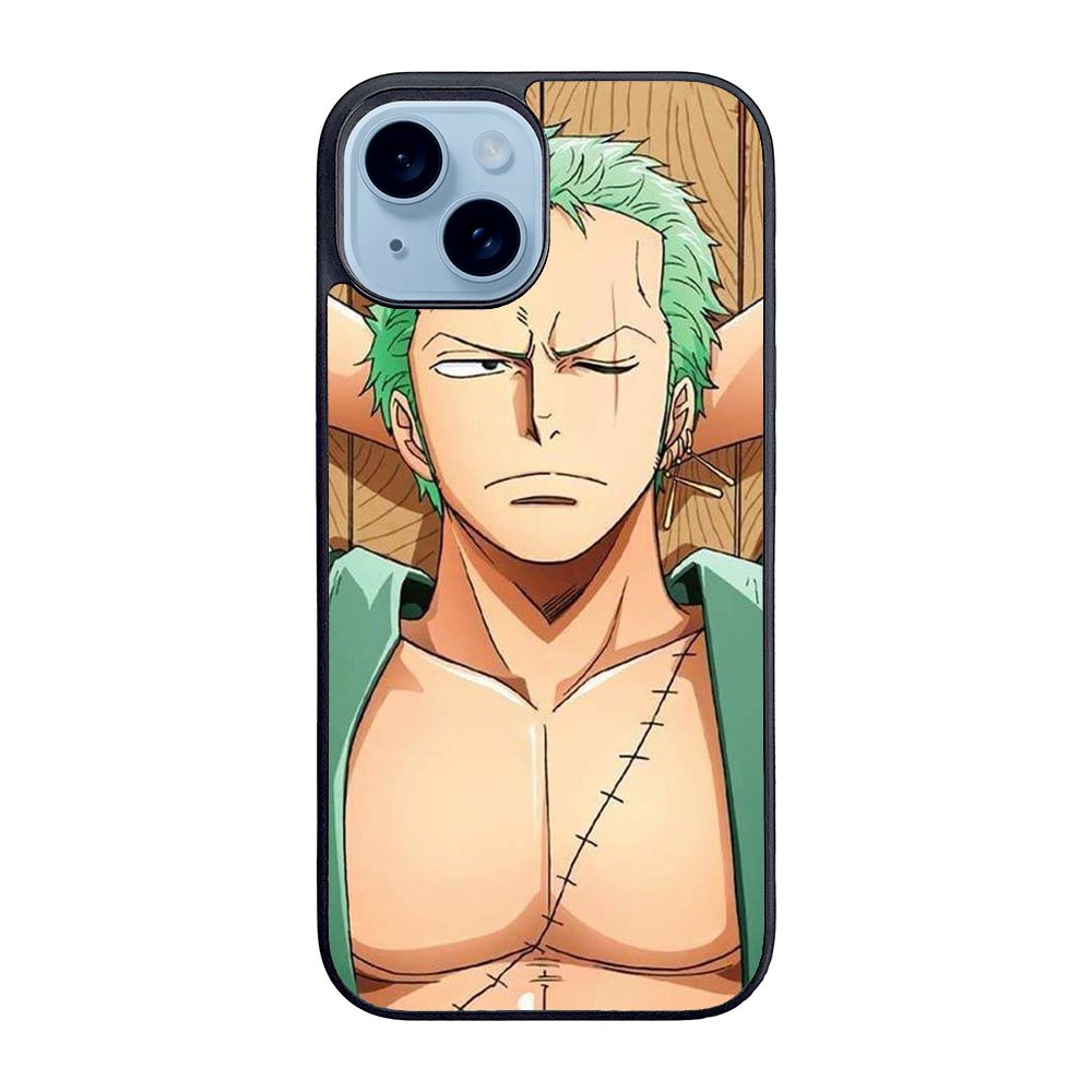 Zoro One Piece Case iPhone 15 Plus BC1596