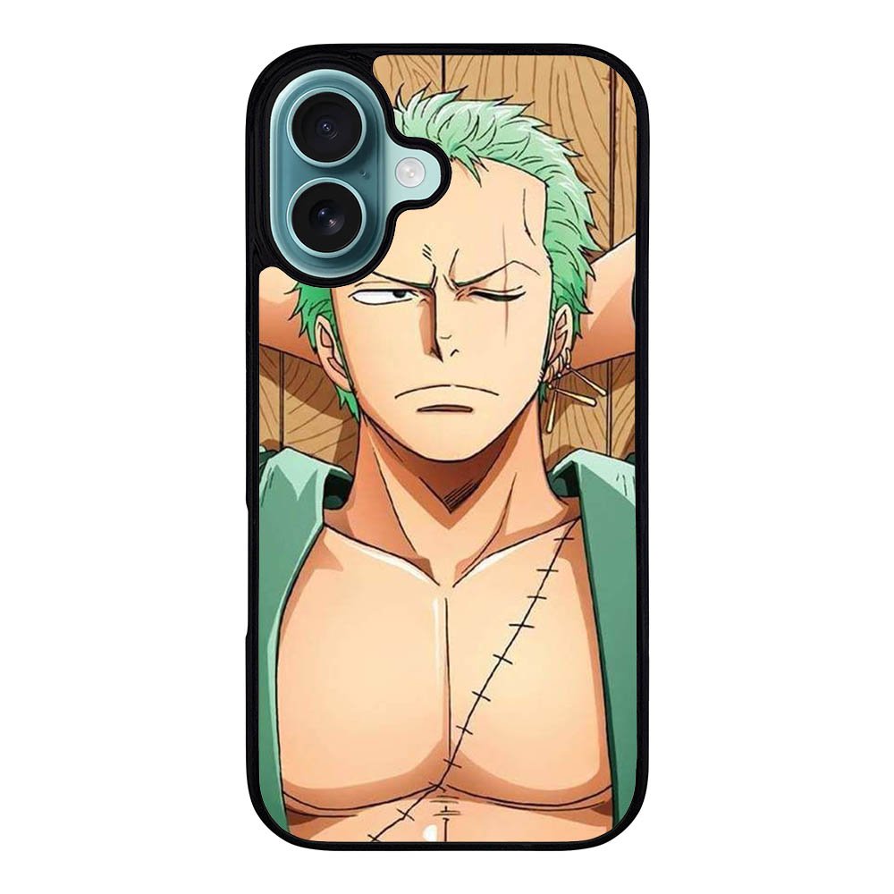 Zoro One Piece Case iPhone 16 Plus BC1596