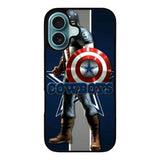 America Team Dallas Cowboys Case iPhone 16 Plus BC1527