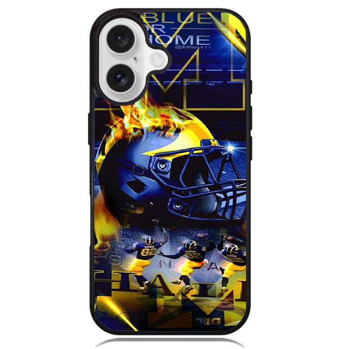 Michigan Wolverines Case iPhone 16 BC1569