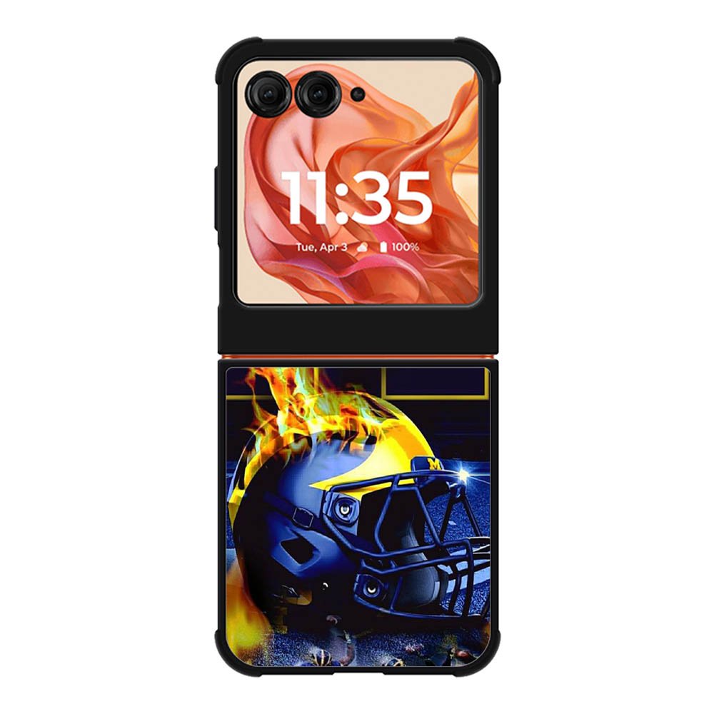Michigan Wolverines Motorola Moto Razr 2025/2024 , Moto Razr 60/50 Case BC1569