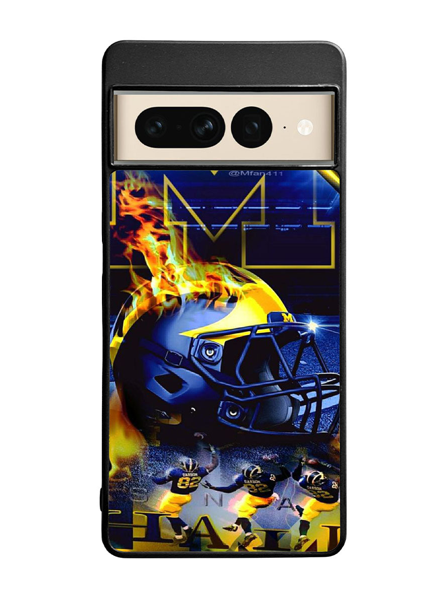 Michigan Wolverines 4th Google Pixel 7 Pro Case