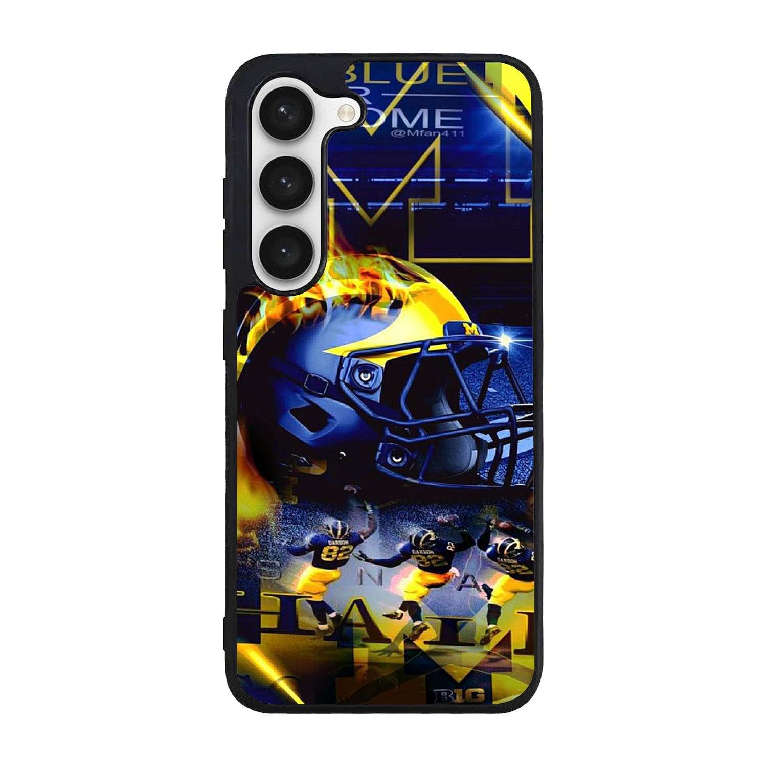 Michigan Wolverines Case Samsung Galaxy S24 FE 5G BC1569