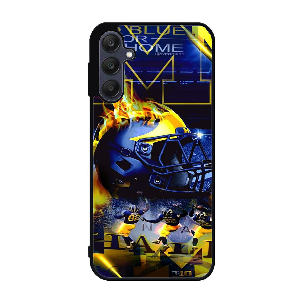 Michigan Wolverines Samsung Galaxy A25 5G Case BC1569