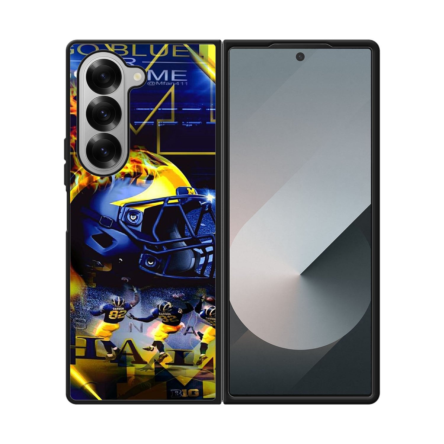 Michigan Wolverines Case Samsung Galaxy Z Fold 6 5G BC1569