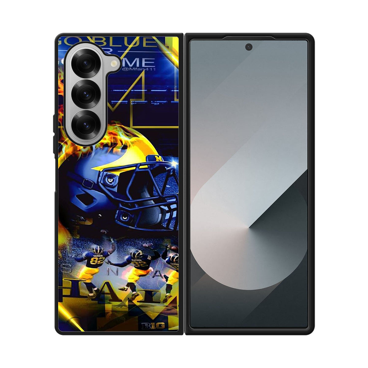 Michigan Wolverines Case Samsung Galaxy Z Fold 6 5G BC1569