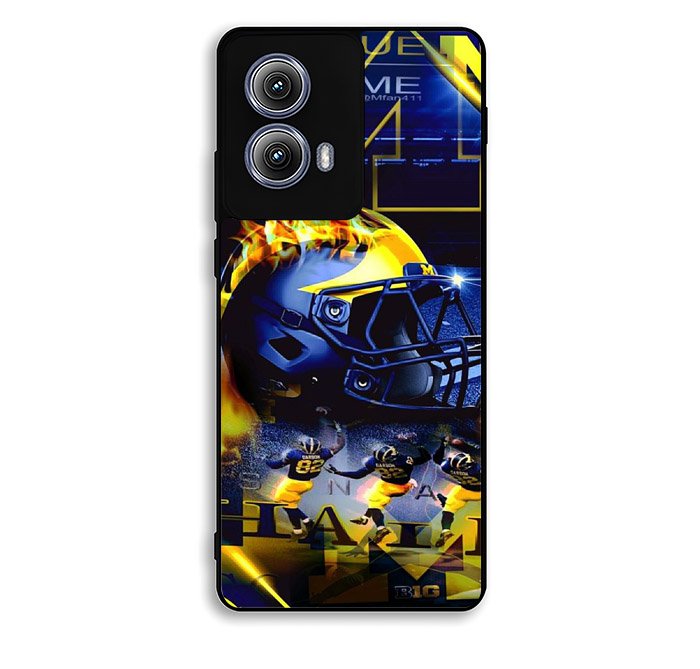 Michigan Wolverines 4th Motorola Moto Edge 2024 Case FE8328