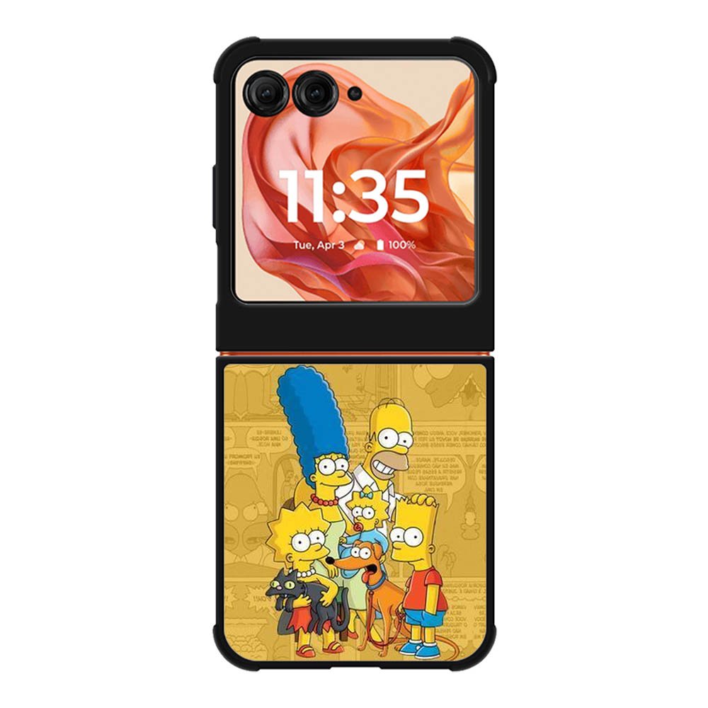 The Simpsons Motorola Moto Razr 2025/2024 , Moto Razr 60/50 Case BC1590