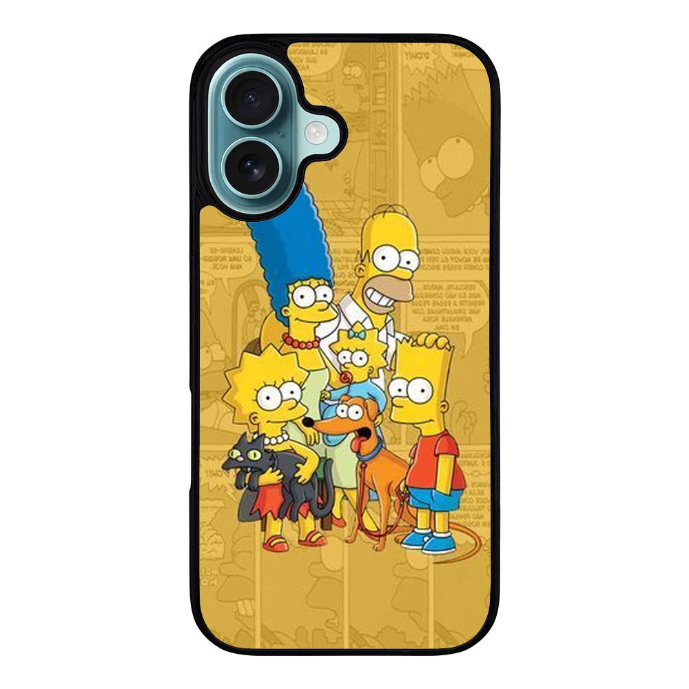 The Simpsons Case iPhone 16 Plus BC1590