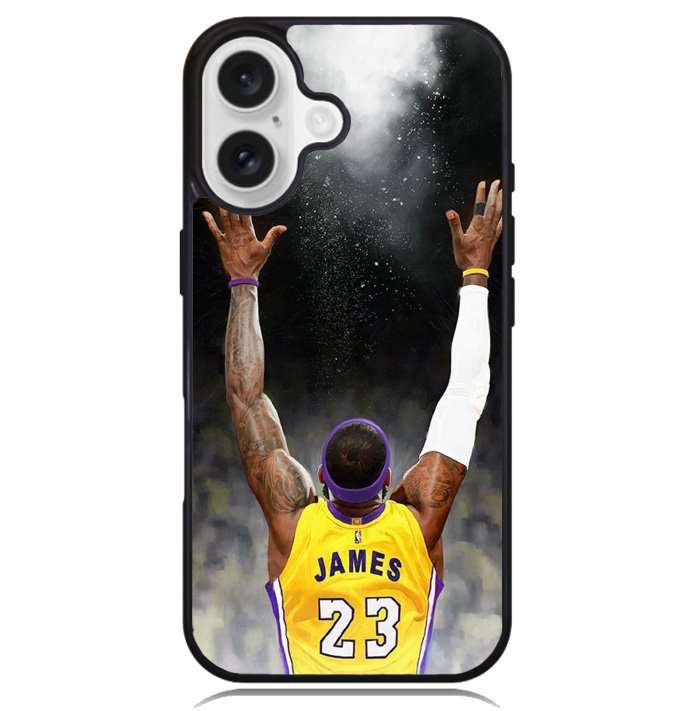 Lebron James Lakers Case iPhone 16 BC1563