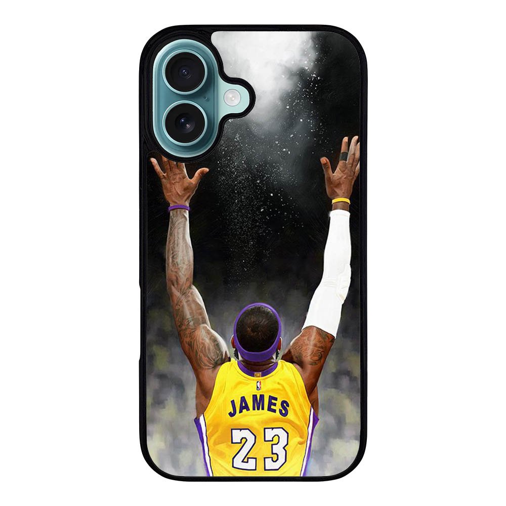 Lebron James Lakers Case iPhone 16 Plus BC1563