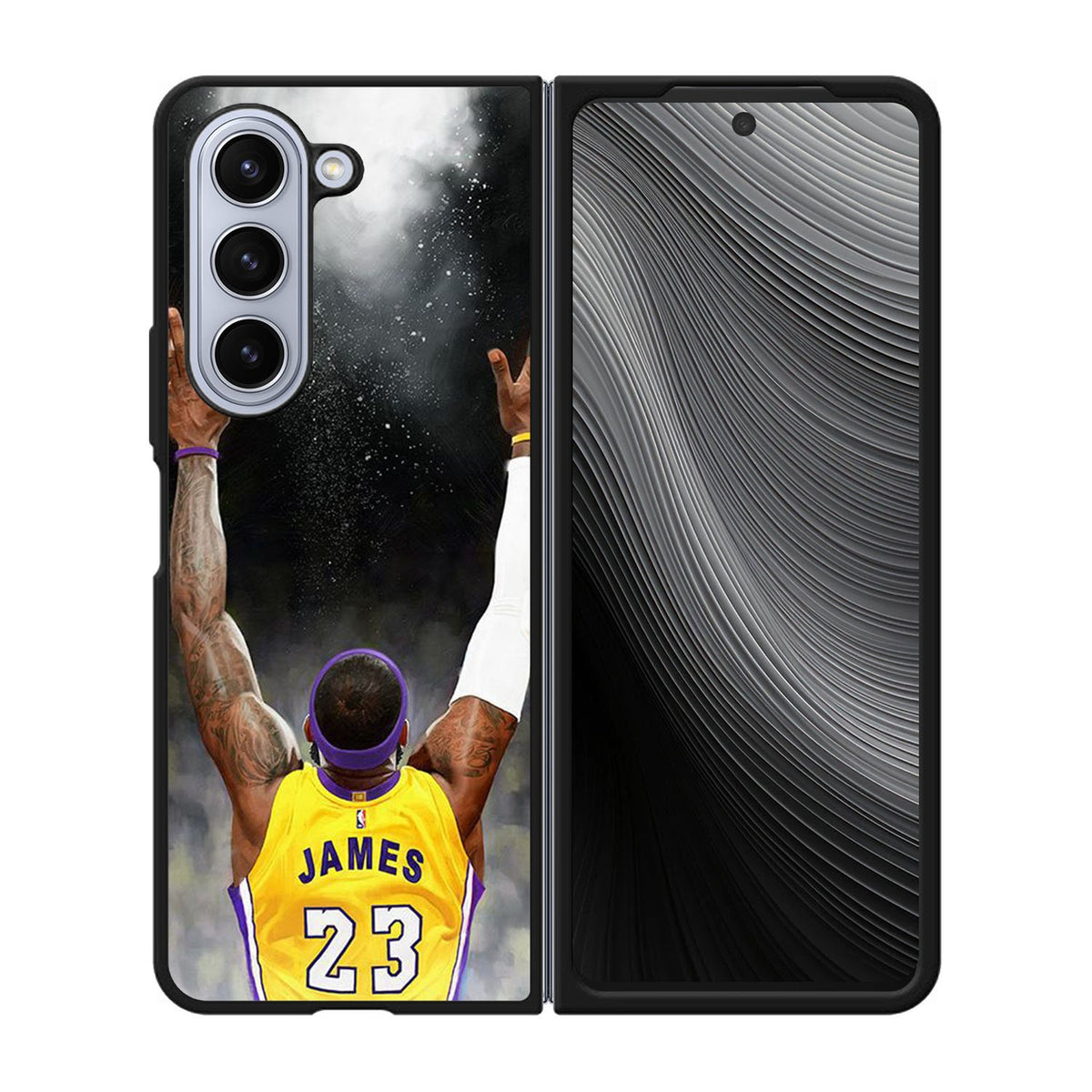 Lebron James Lakers Case Samsung Galaxy z Fold 5 5G BC1563