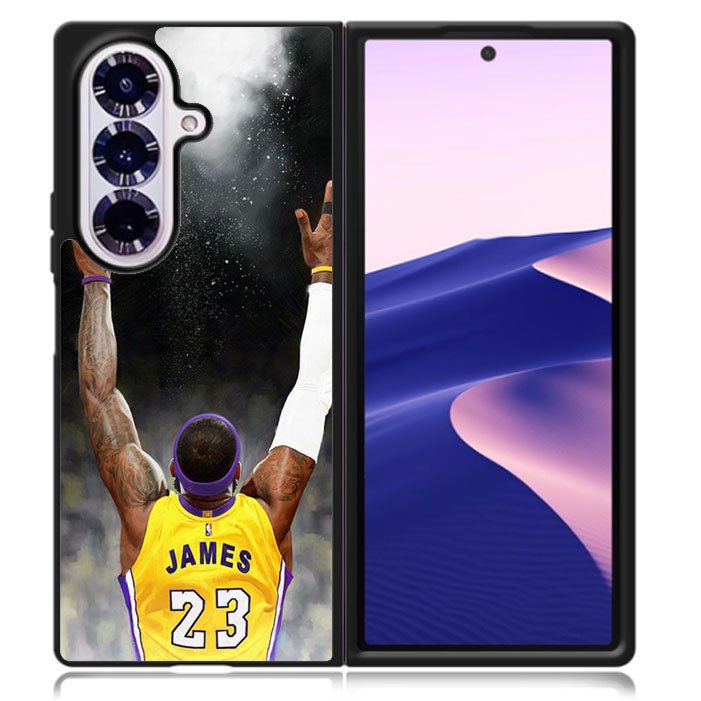 Lebron James Lakers Samsung Galaxy Z Fold 7 5G Case BC1563