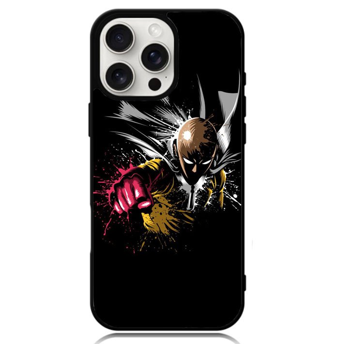 Character One Punch Man Case iPhone 16 Pro BC1538