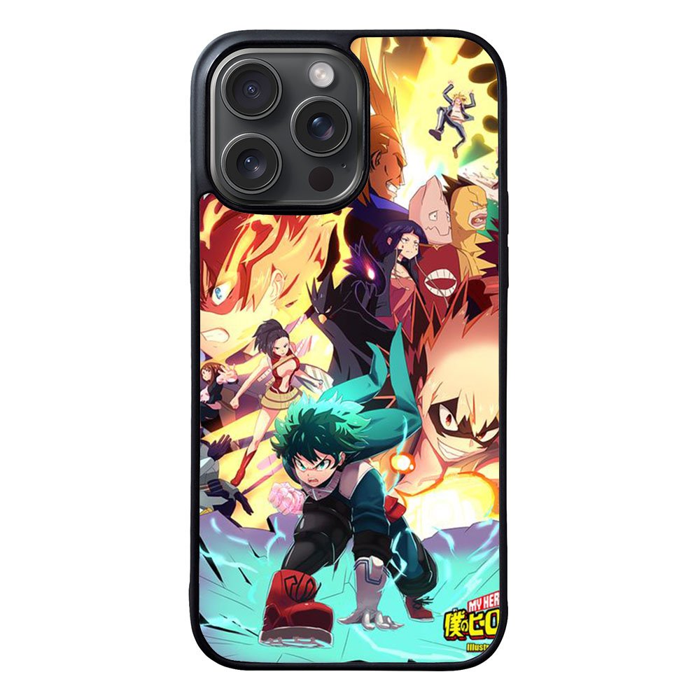 Boku no Hero Academia Case iPhone 15 Pro BC1531