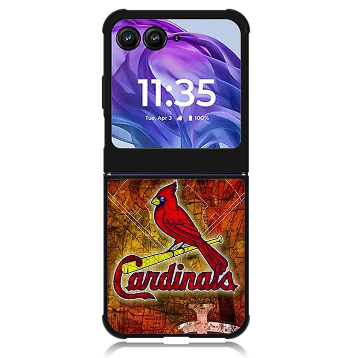 St Louis Cardinals 11th Motorola Moto Razr 2024 , Moto Razr 50 Case