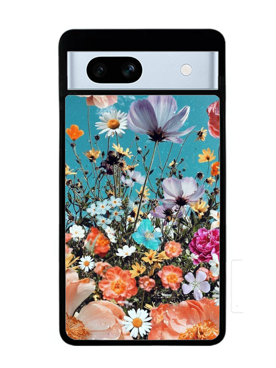 Flower Aesthetic Google Pixel 7A Case