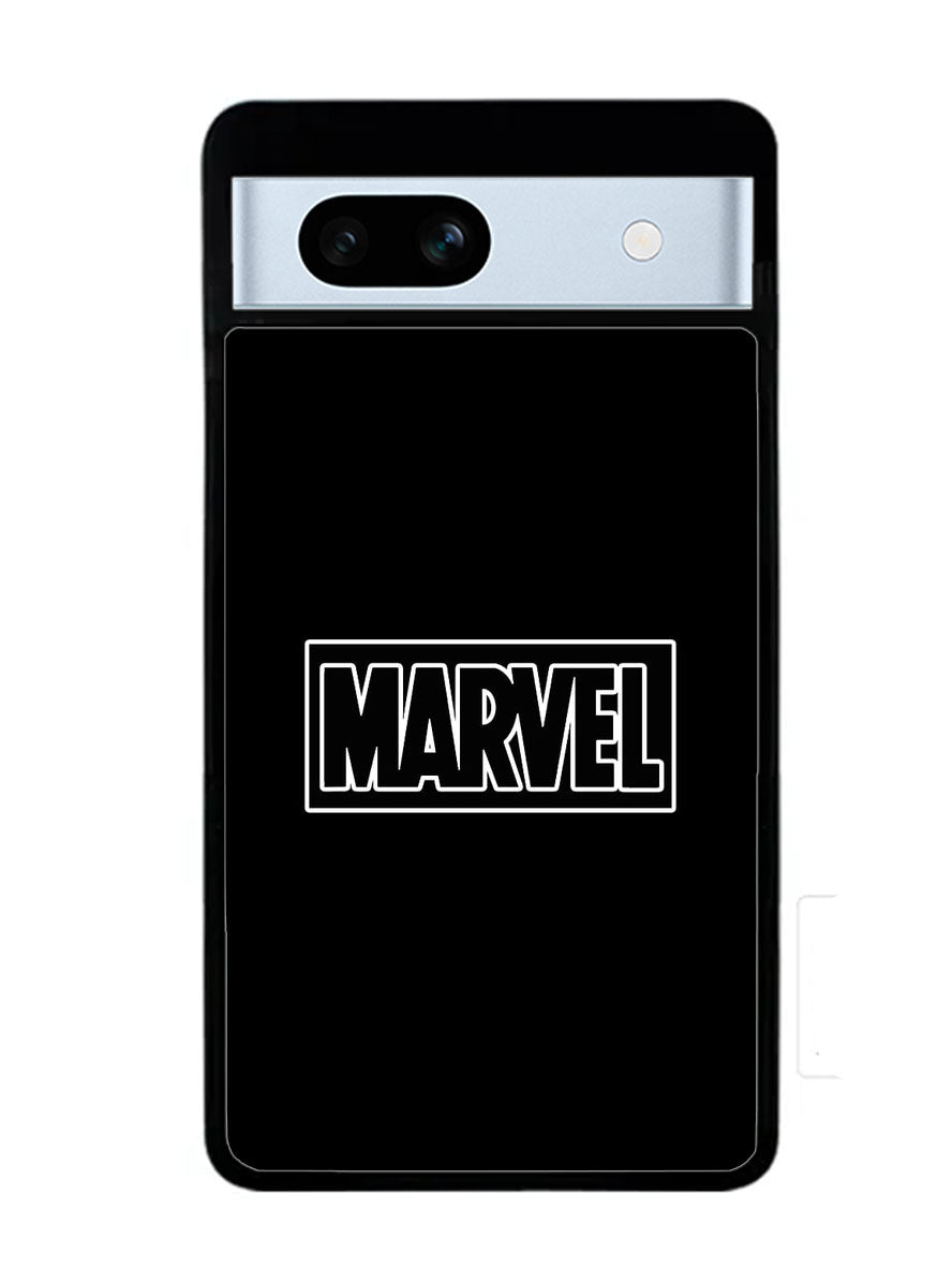 Black MARVEL Google Pixel 7A Case