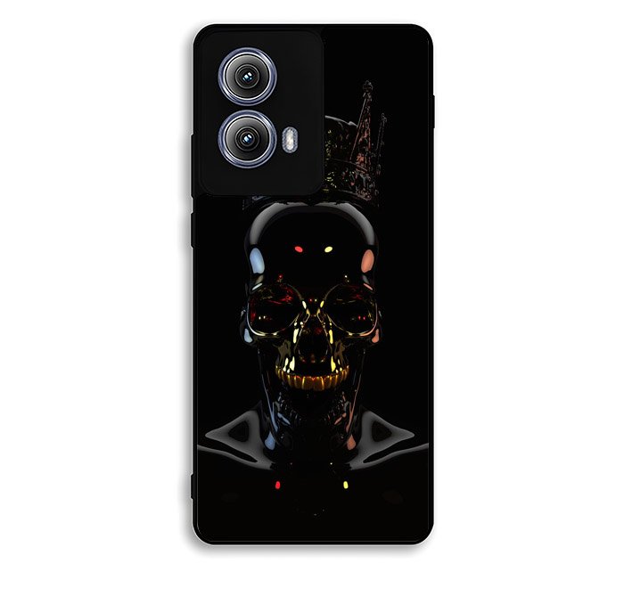 Skull Black Motorola Moto Edge 2024 Case FE4649