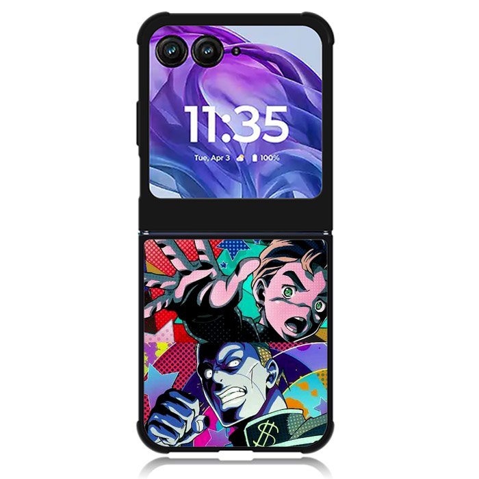 jojo bizzare Motorola Moto Razr 2024 , Moto Razr 50 Case