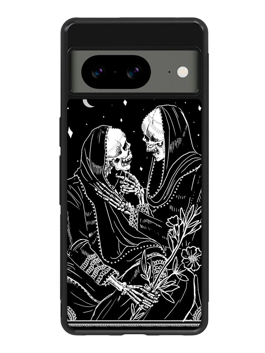 The Lover Skeleton Google Pixel 8a Case