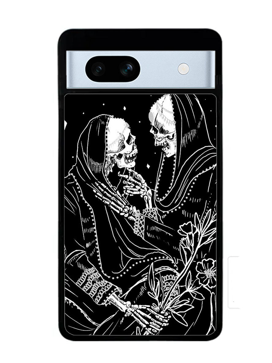 The Lover Skeleton Google Pixel 7A Case