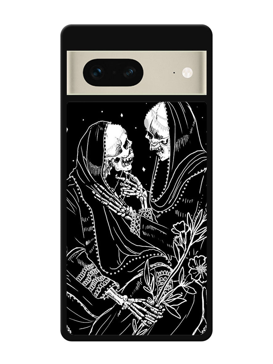The Lover Skeleton Google Pixel 7 Case