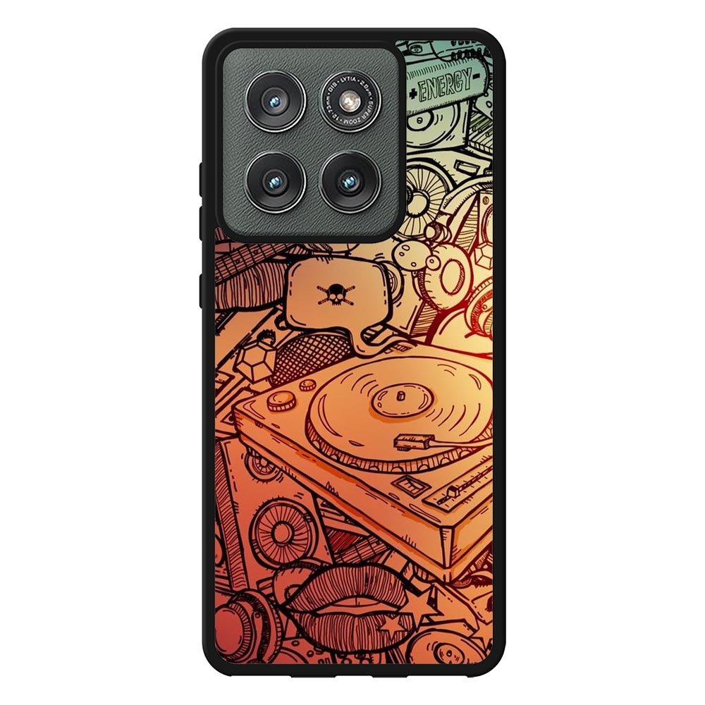Doodle Music Motorola Moto Edge 2025 Case FE0222