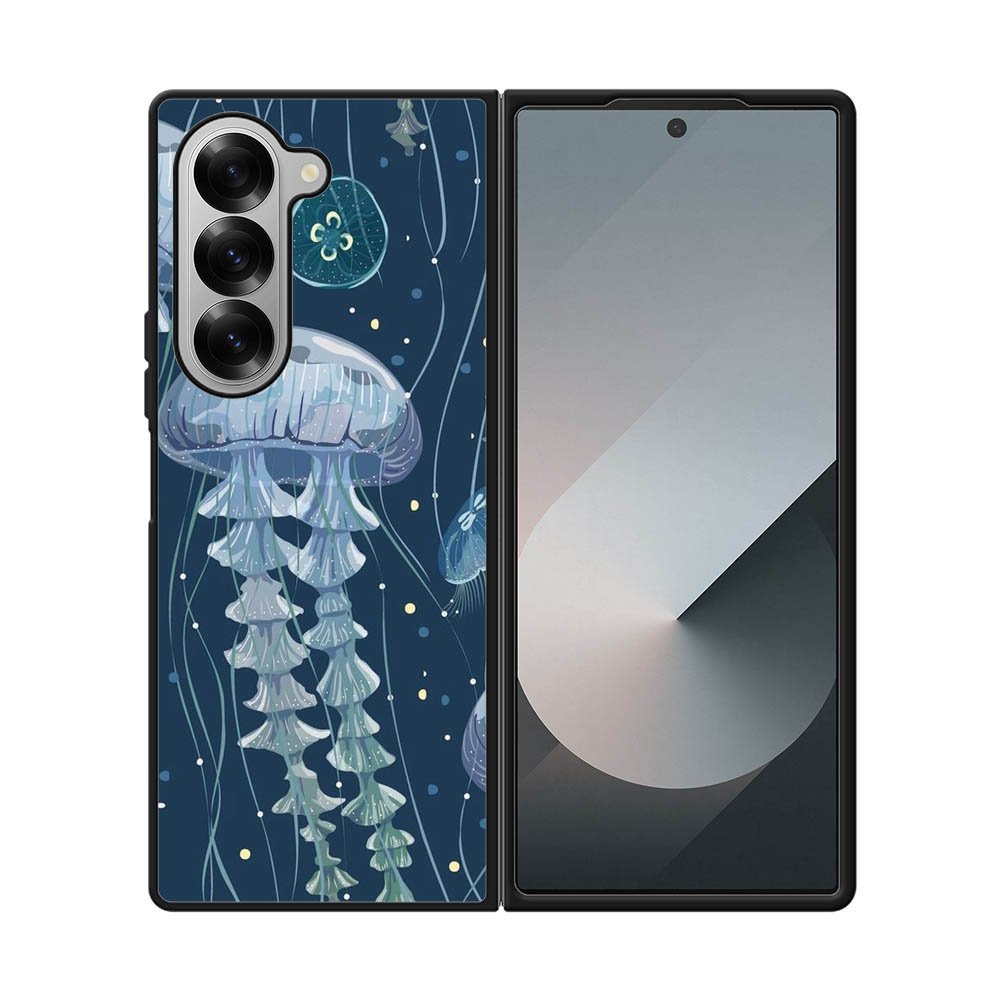 jellyfish pattern FE0472 Samsung Galaxy Fold 7 5G Case