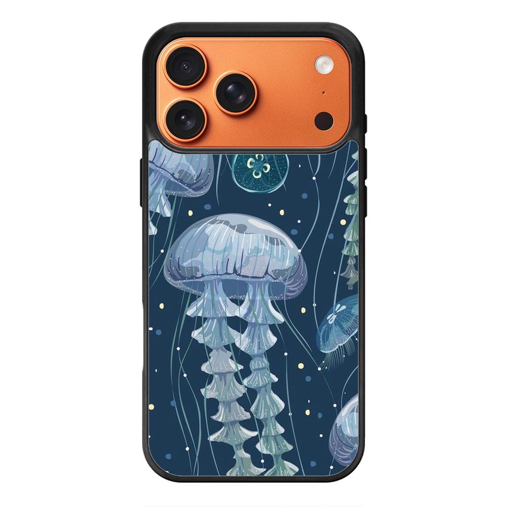jellyfish pattern iPhone 17 Pro Max Case FE0382