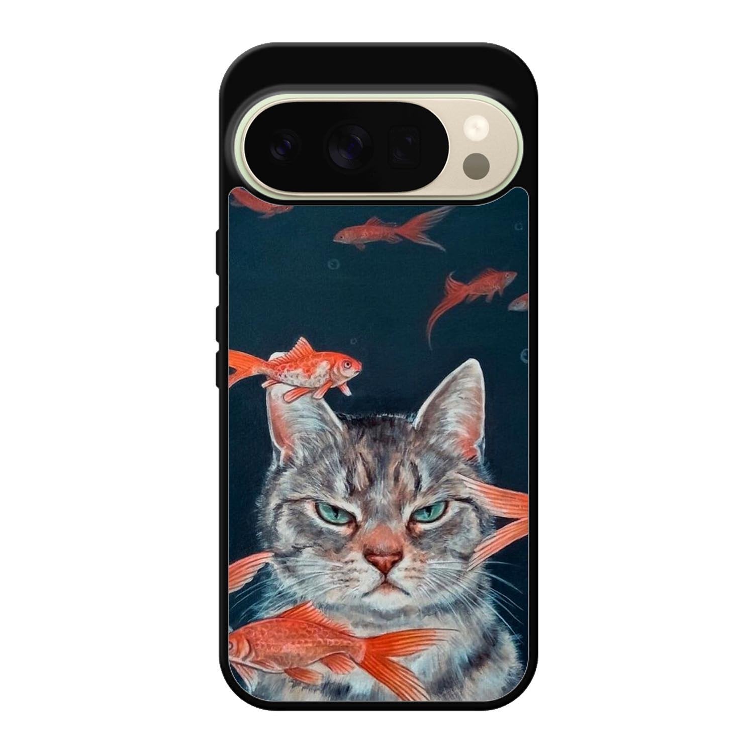Fish And Cat Google Pixel 10 Pro Case FE0252