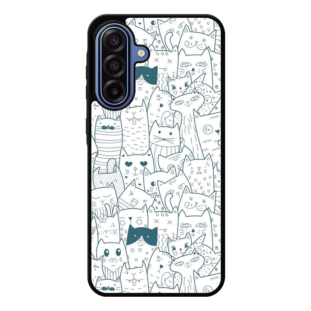 Cat Pattern Samsung Galaxy A17 Case FE0143