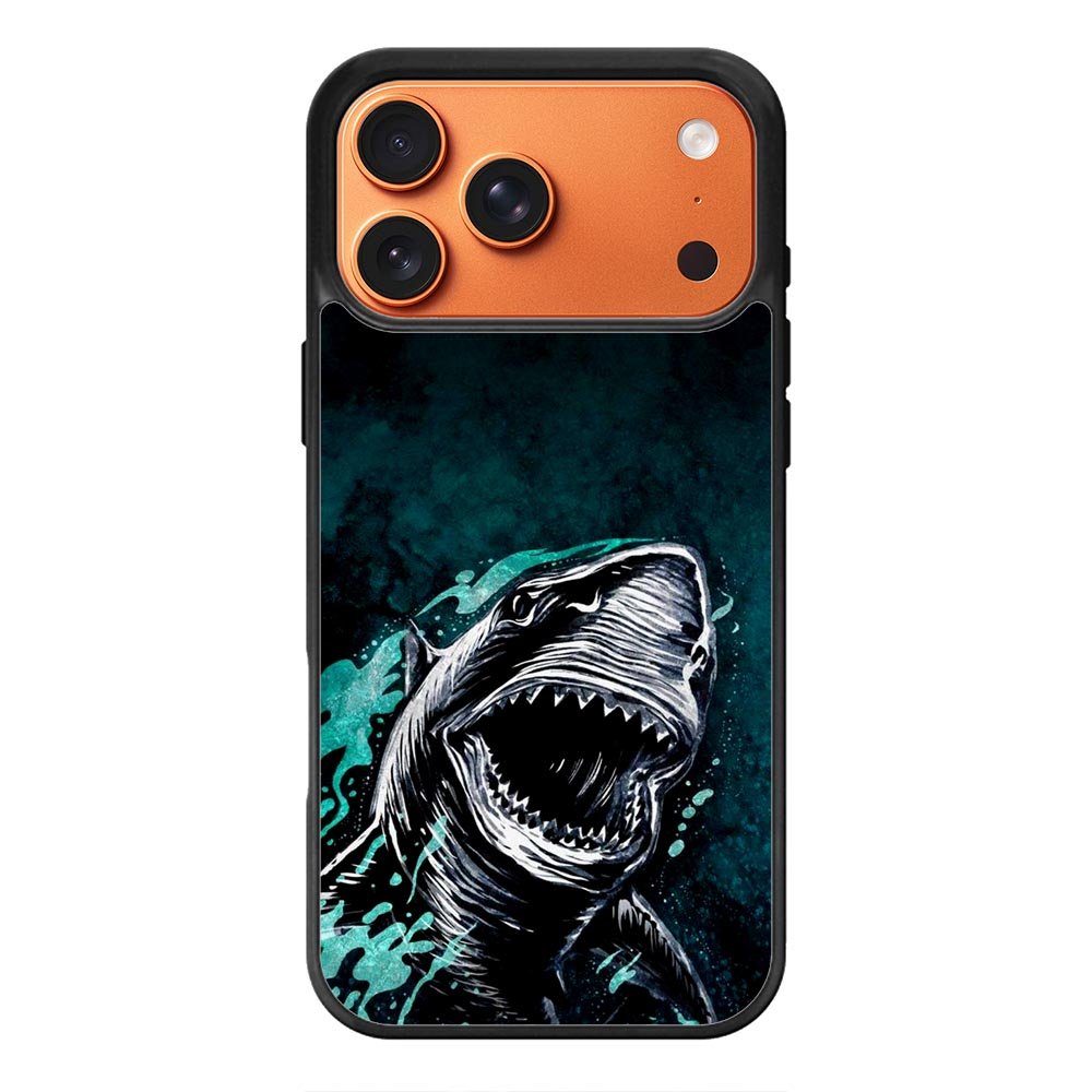 Great White Shark iPhone 17 Pro Case FE0327