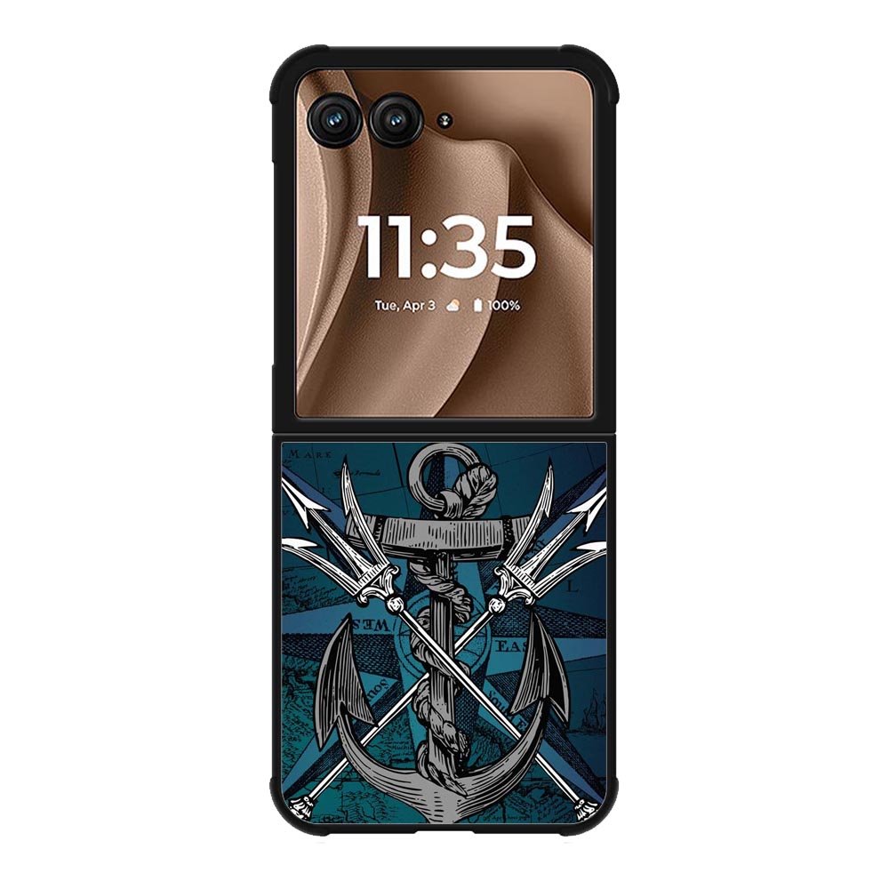 Anchor Art Motorola Moto RAZR Plus 2025 Case FE0031