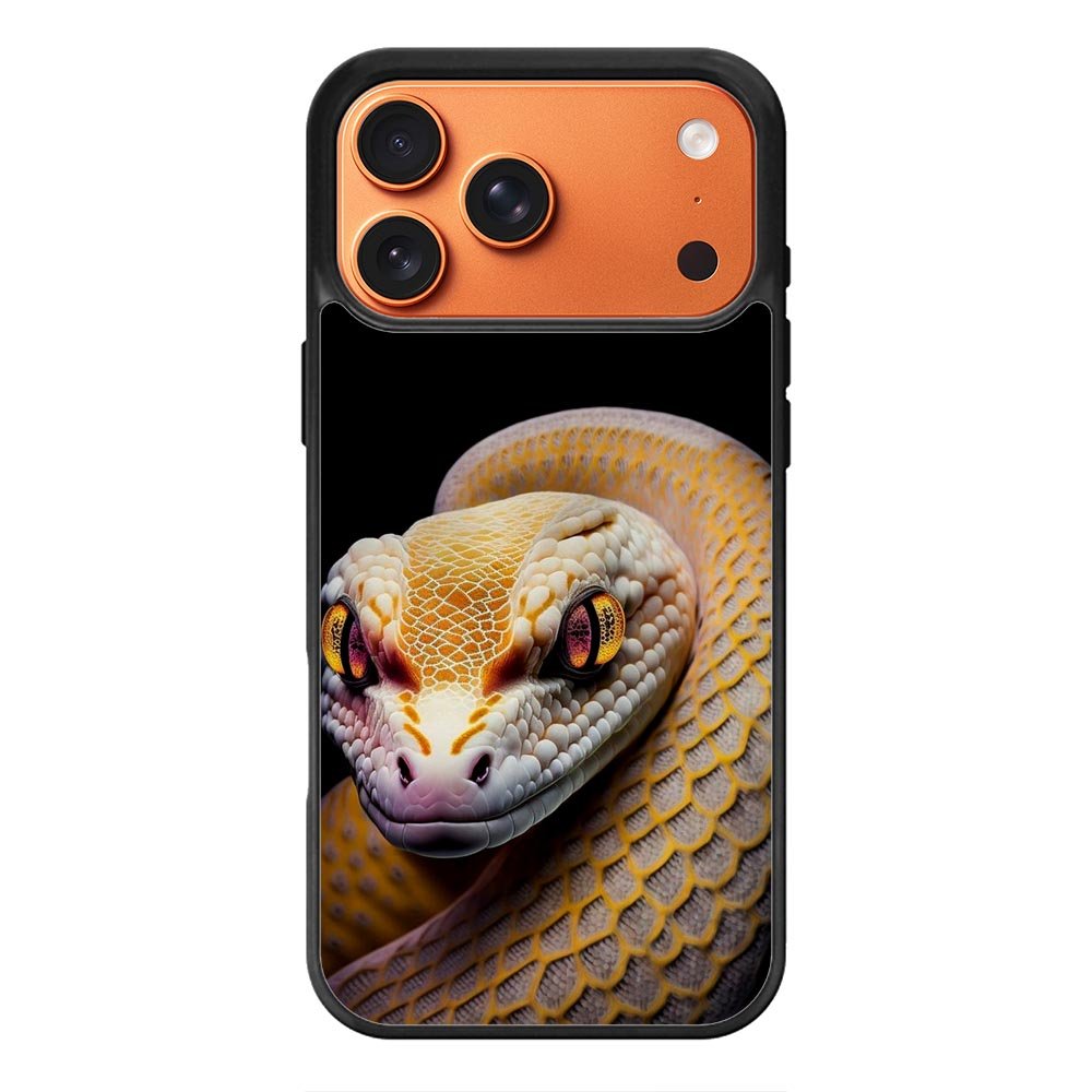 White Snake iPhone 17 Pro Max Case FE0653