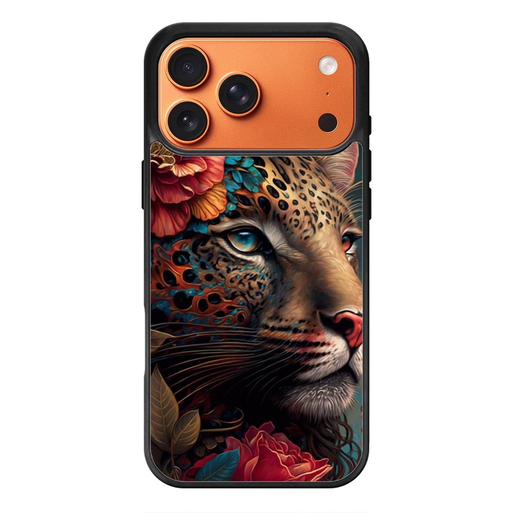 beautiful leopard iPhone 17 Pro Max Case FE0074