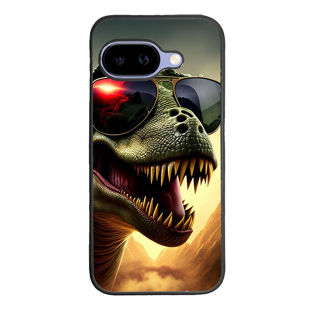 Dinosaur sunbathing Google Pixel 10A Case FE0207