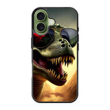 Dinosaur sunbathing iPhone 17 Case FE0207