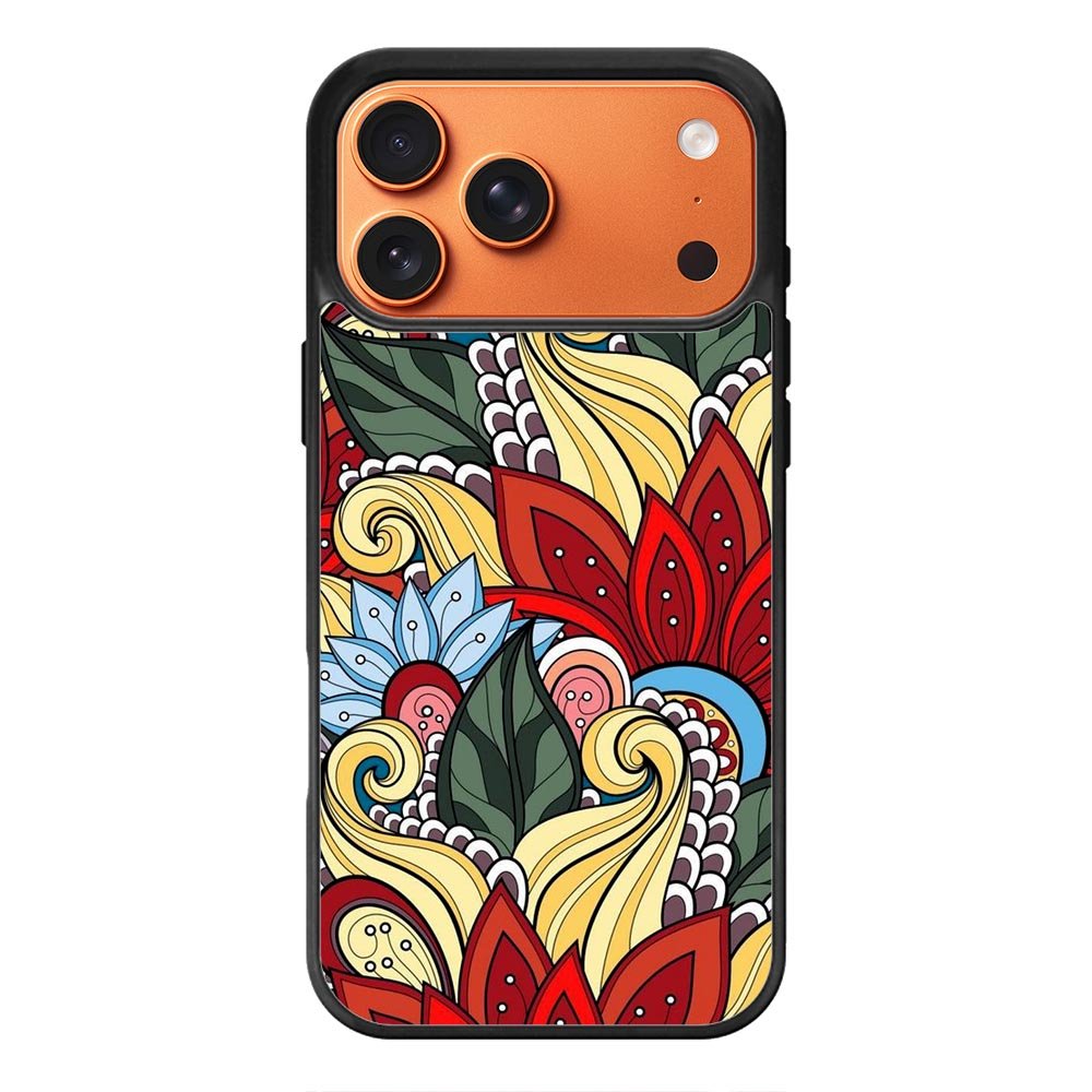 Flower Pattern iPhone 17 Pro Max Case FE0275