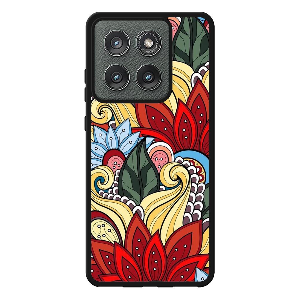 Flower Pattern Motorola Moto Edge 2025 Case FE0275
