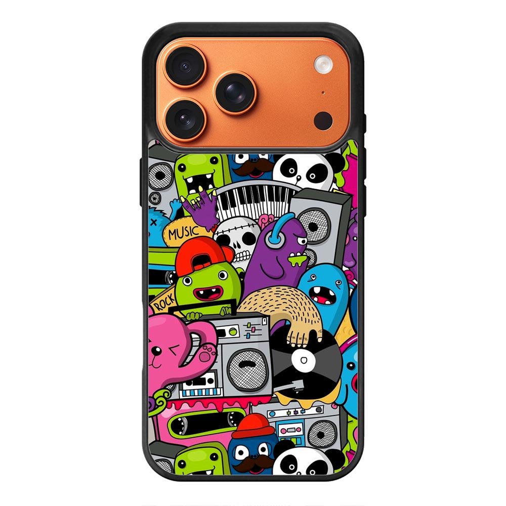 Music Doodle iPhone 17 Pro Max Case FE0456