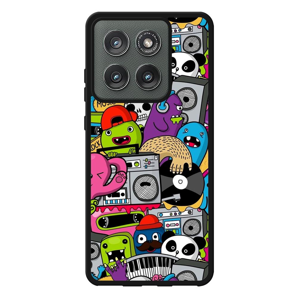 Music Doodle Motorola Moto Edge 2025 Case FE0456