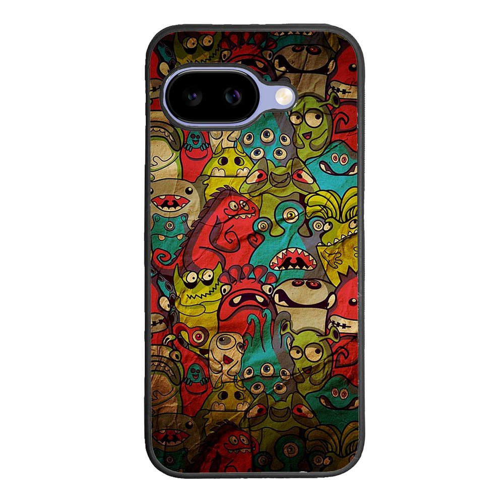 Monster Doodle Google Pixel 10A Case FE0438