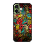 Monster Doodle iPhone 17 Case FE0438
