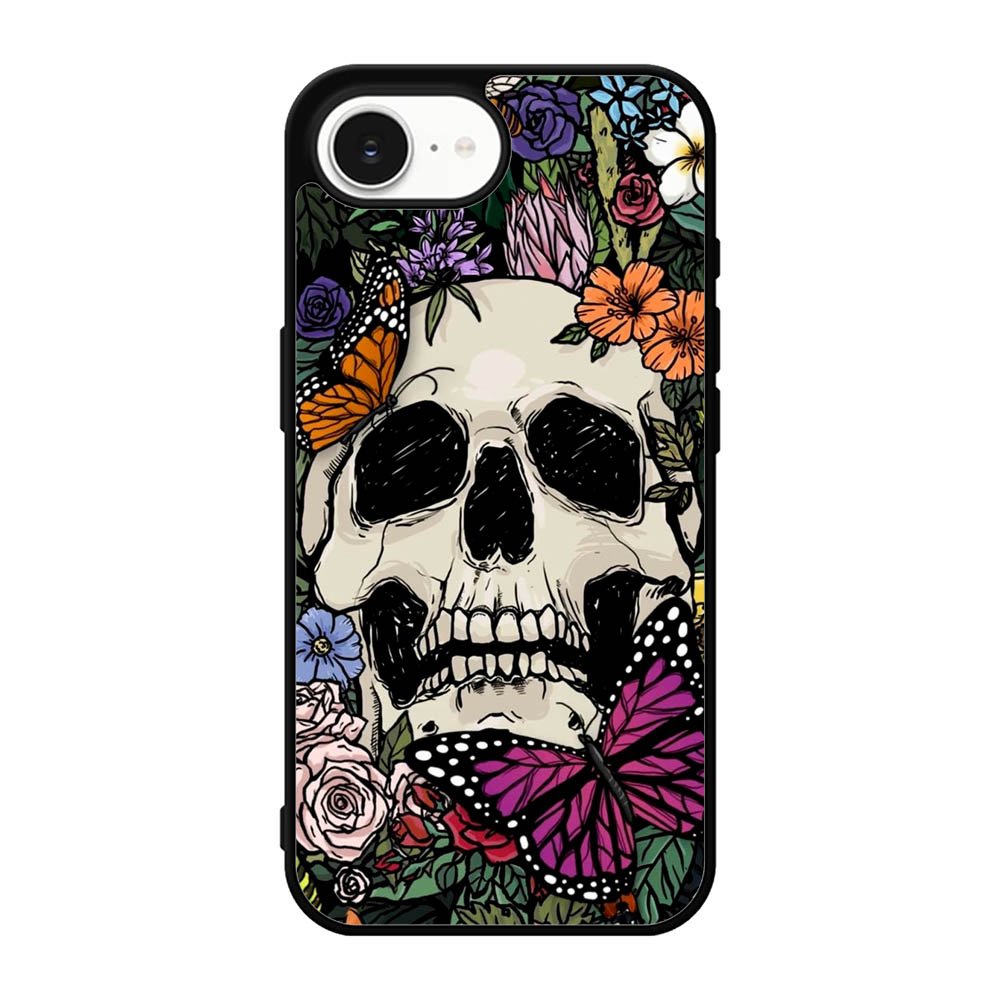 Skull Flower iPhone 17e Case FE0565