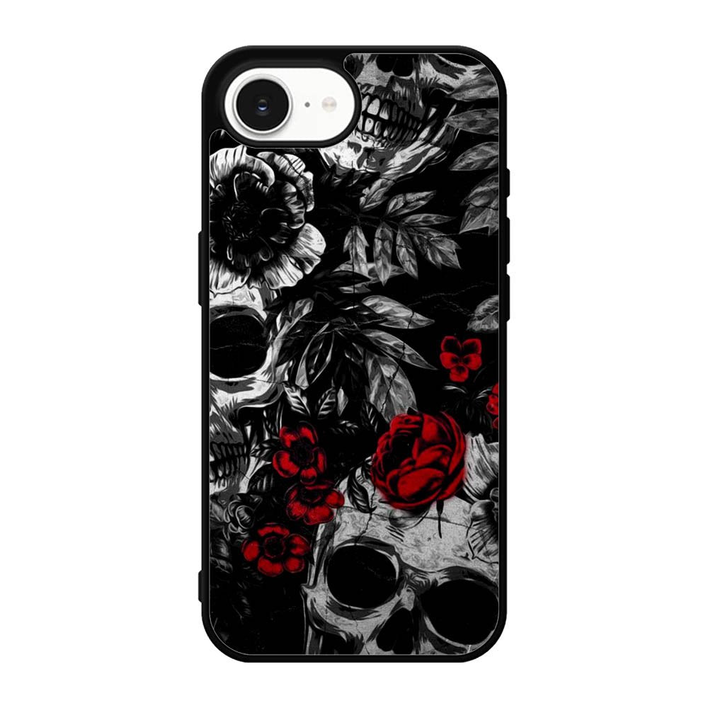Skull Flower Art iPhone 17e Case FE0564