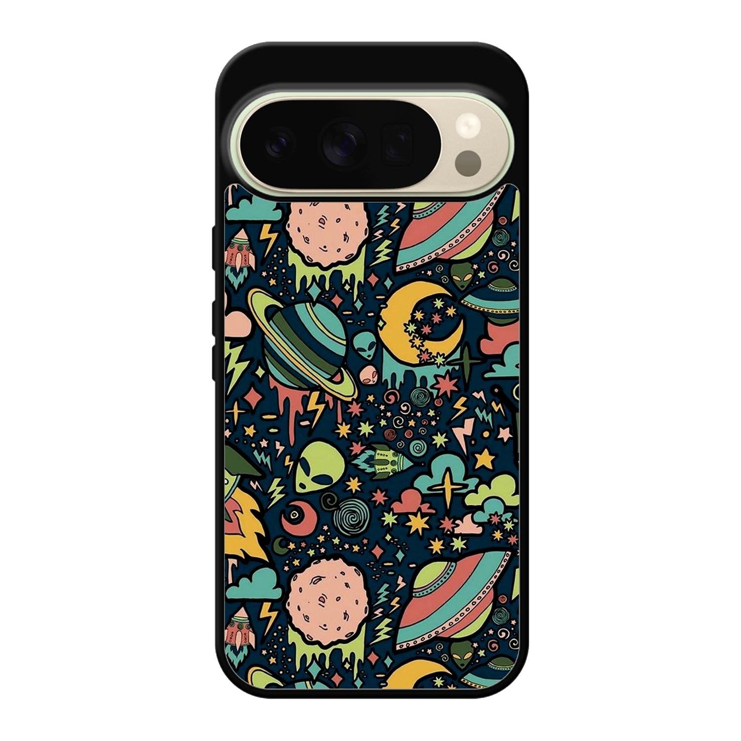 Alien Space Pattern Google Pixel 10 Pro Case FE0023